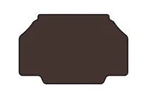 Mercedes SL R231 2012–2020 Gummimatta till bagageutrymmet Carsuit (2016-2020, Cabriolet, brun) foto 1
