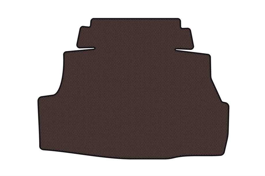 Nissan Almera N16 2000–2006 Gummimatta till bagageutrymmet Carsuit (SD, brun) Image