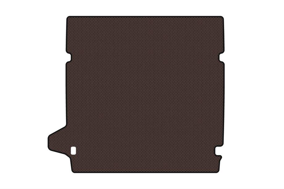 Nissan Pathfinder R51 2005–2014 Gummimatta till bagageutrymmet Carsuit (upp till 2:a raden, brun) Foto 1