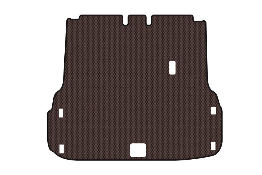 Nissan Pathfinder R52 2012–2021 Gummimatta till bagageutrymmet Carsuit (Brun) Image