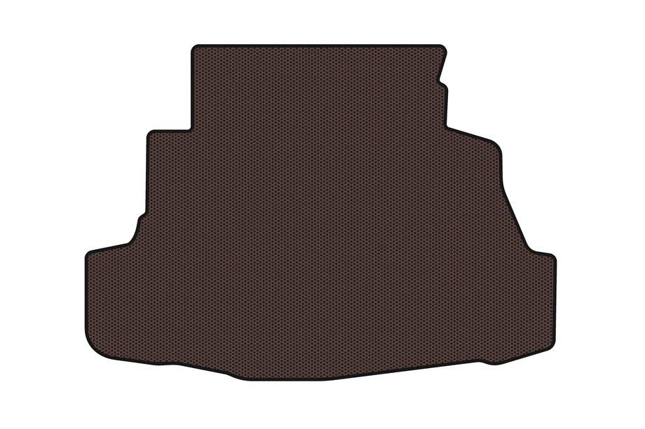 Nissan Primera P12 2002–2007 Gummimatta till bagageutrymmet Carsuit (SD, brun) Image