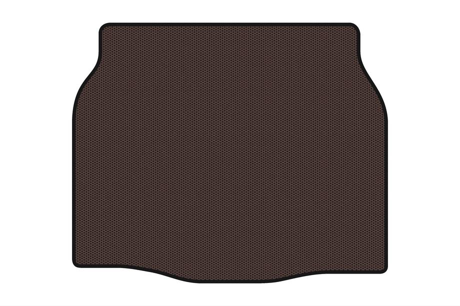 Nissan Tiida 2011–2014 Gummimatta till bagageutrymmet Carsuit (HB, brun) Image