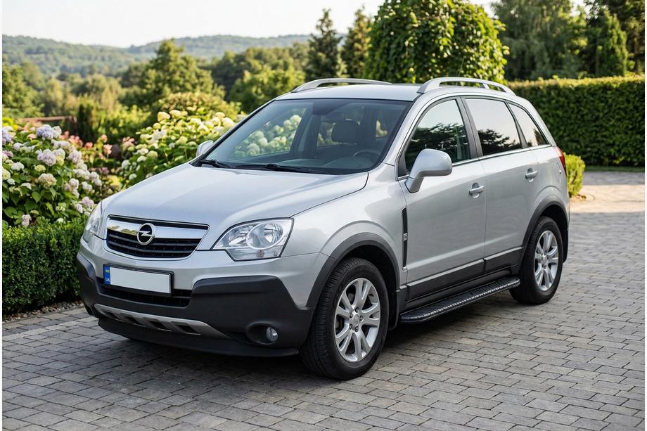 Opel Antara 2006–2017 Sidosteg Bosphorus Black (2 st, aluminium) Image