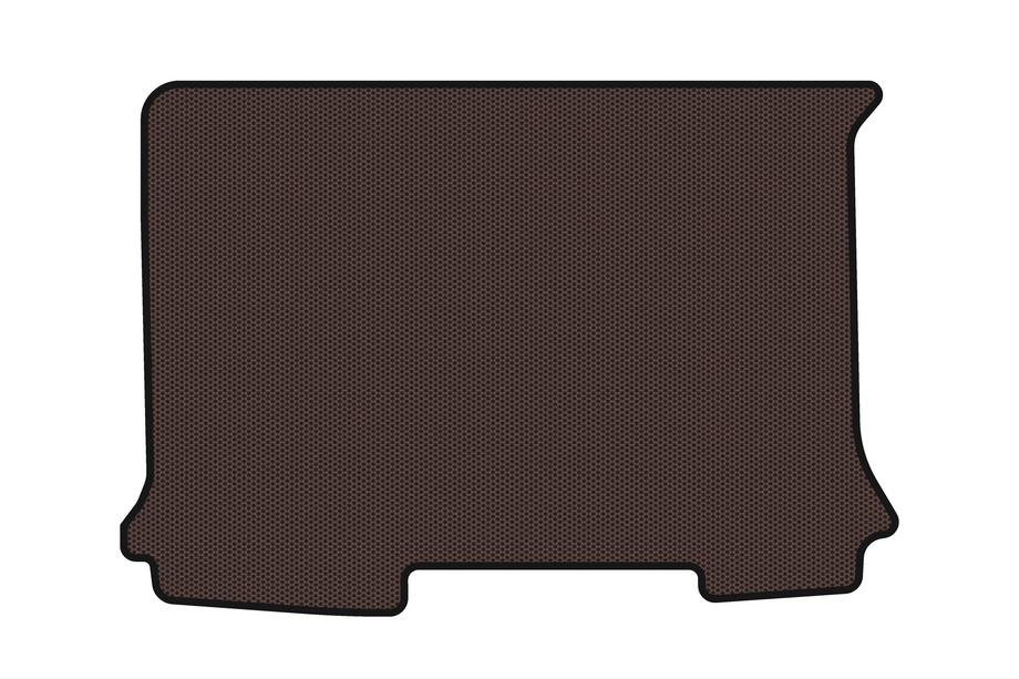 Peugeot Partner 1996–2008 Gummimatta till bagageutrymmet Carsuit (Brun) Image