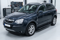 Opel Antara 2006–2017 Sidosteg RedLine Black (2 st, aluminium) foto 1