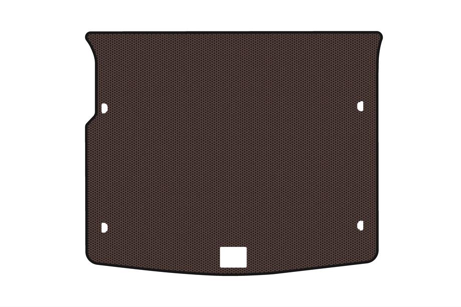 Porsche Cayenne 2003–2010 Gummimatta för bagageutrymmet Carsuit V1 (Brun) Image