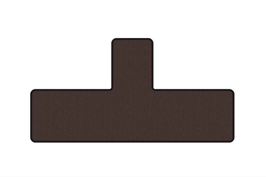 Renault Kangoo 2008–2020 Gummimatta till bagageutrymmet Carsuit (5-dörrars/7-sits, brun) Foto 1