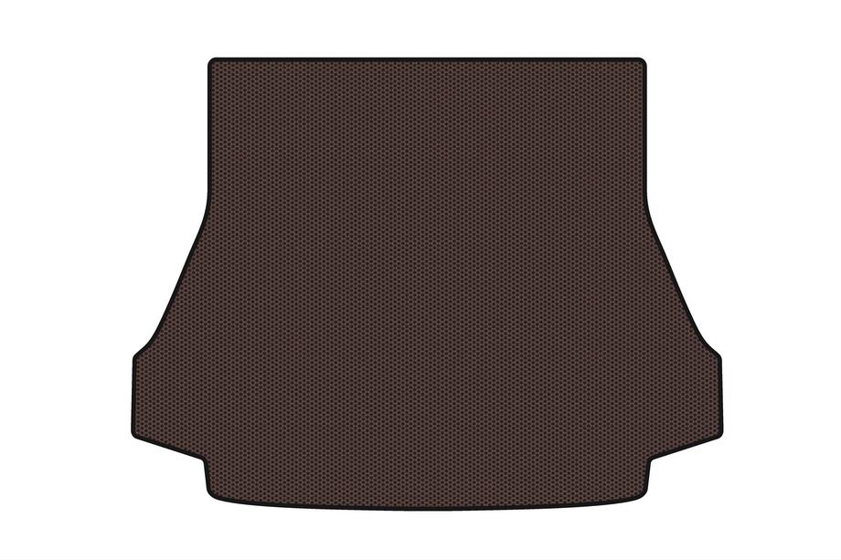 Renault Laguna 2001–2007 Gummimatta för bagageutrymmet Carsuit (SW, brun) Image