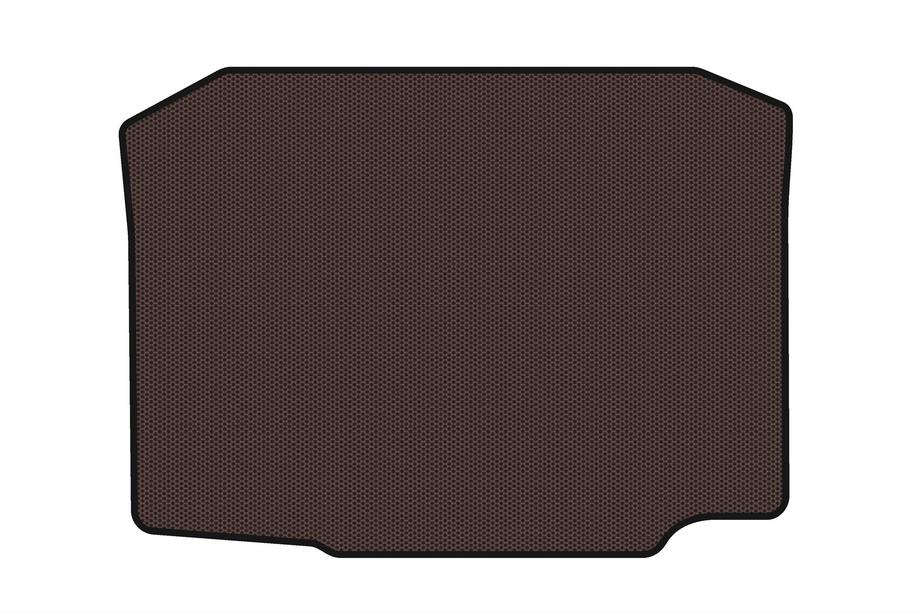 Seat Ibiza 2010–2017 Gummimatta till bagageutrymmet Carsuit (2010-2012, HB, 5-dörrars, brun) Image