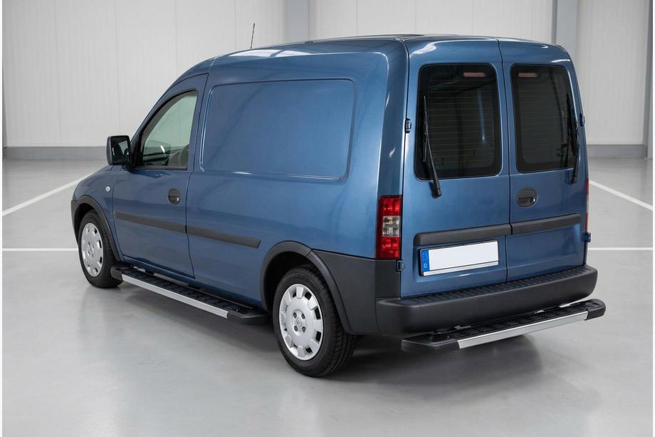 Opel Combo 2002–2012 Sidosteg RedLine V1 (2 st, aluminium) Image