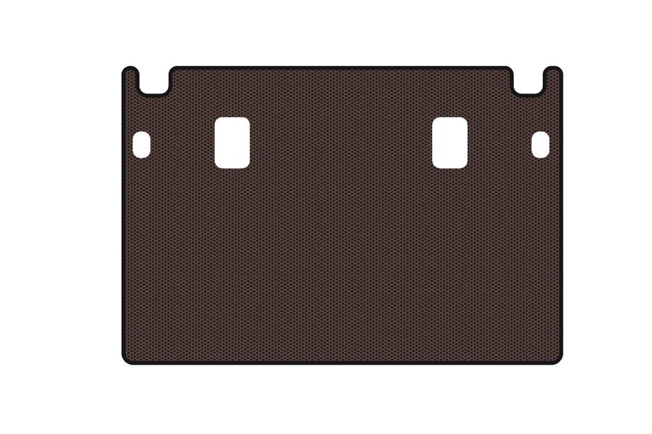 Toyota 4Runner 2009–2024 Gummimatta för bagageutrymme Carsuit (2014-2024, 7-sits, brun) Foto 1