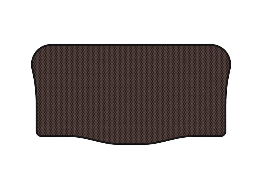 Toyota Aygo 2007–2014 Gummimatta för bagageutrymmet Carsuit (2007-2009, HB, 3-dörrars, brun) Foto 1