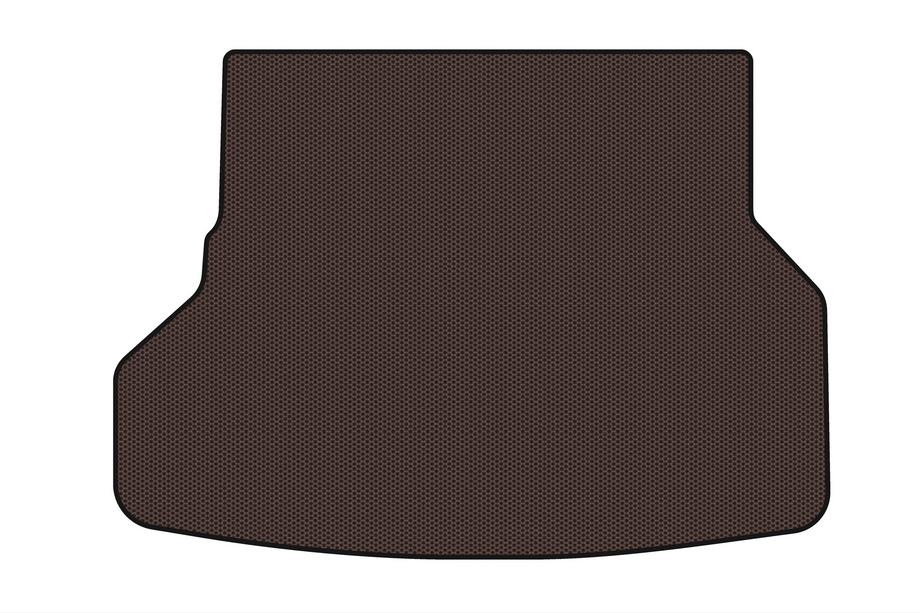Toyota Highlander 2008–2013 Gummimatta till bagageutrymmet Carsuit (Brun) Image
