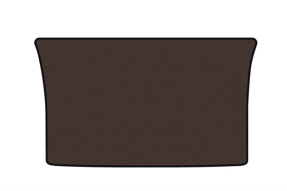 Volkswagen Fox 2003–2021 Gummimatta till bagageutrymmet Carsuit (HB, 3-dörrars, brun) Image