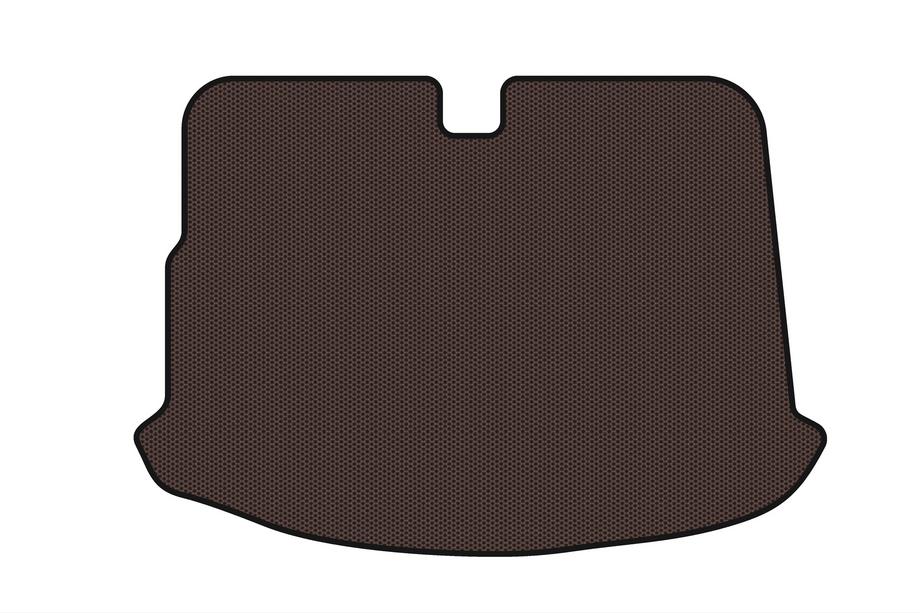 Volkswagen Scirocco 2008–2017 Gummimatta till bagageutrymmet Carsuit (HB, 3-dörrars, brun) Image