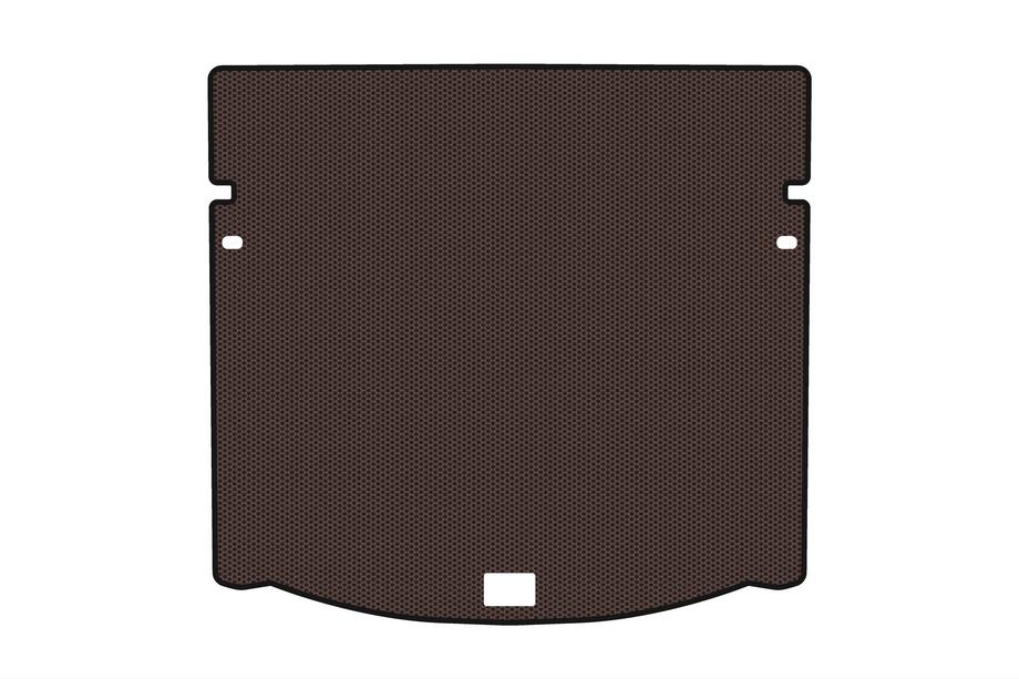 Volkswagen Touran 2003–2010 Gummimatta till bagageutrymmet Carsuit (2006-2010, 7-sitsig, brun) Foto 1