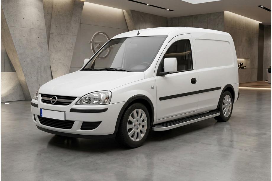 Opel Combo 2002–2012 Sidosteg Tayga Grey (2 st, aluminium) Image