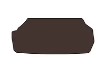 Audi 100 C4 1990–1994 Carsuit V-2 gummimatta för bagageutrymmet (Sedan, brun) foto 1