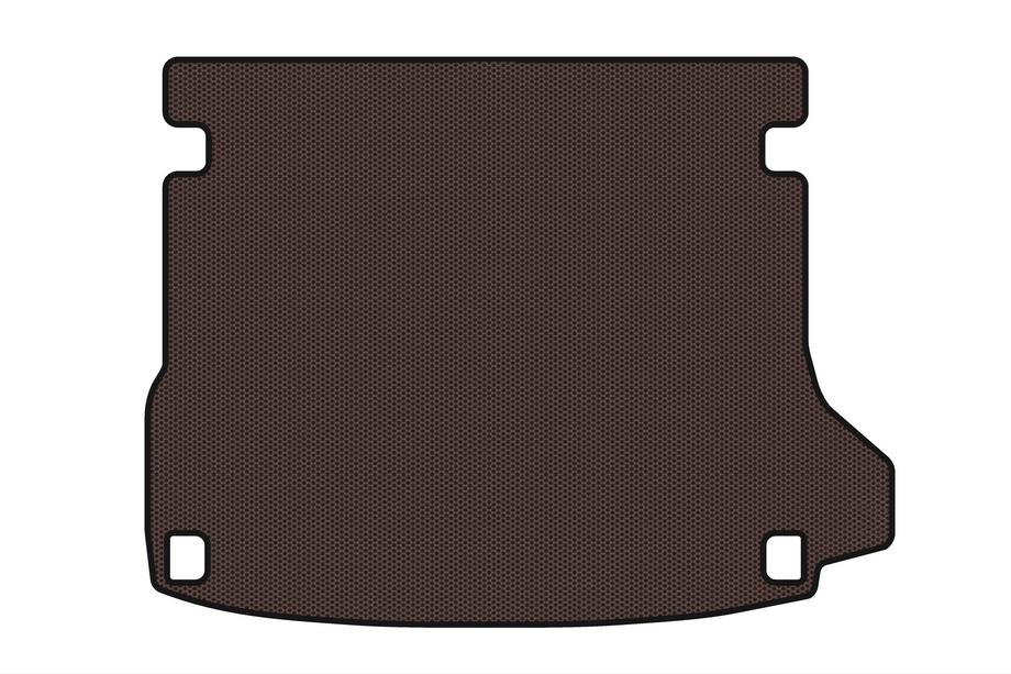 Audi Q5 2008–2017 Gummimatta för bagageutrymmet Carsuit V-1 (Brun) Image