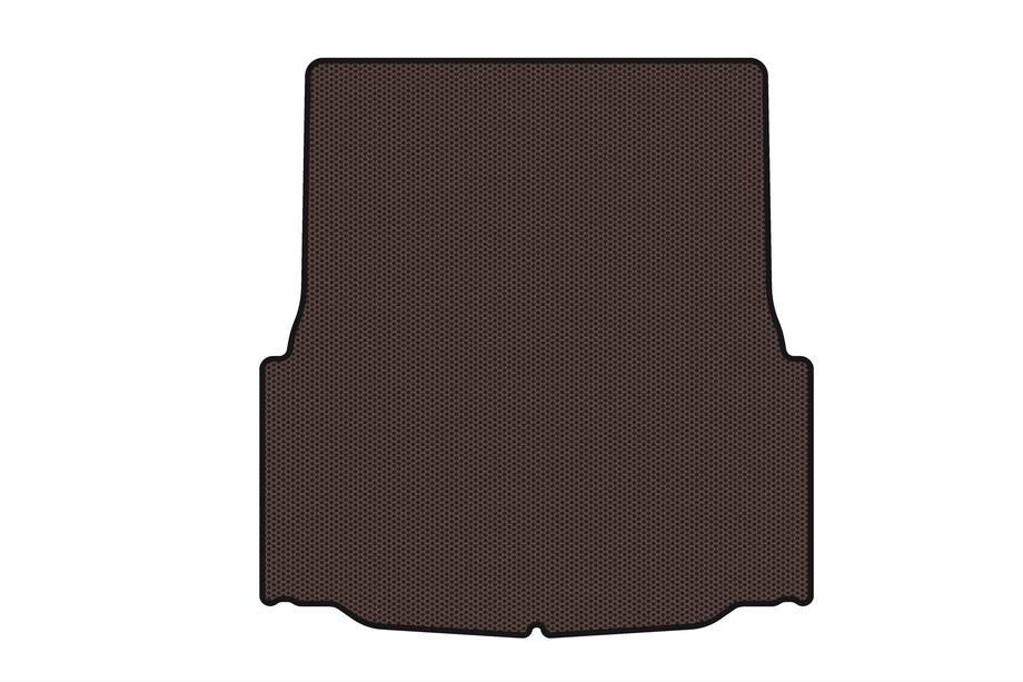 BMW 3-serie E46 1998–2006 Gummimatta till bagageutrymmet Carsuit (SD, brun) Foto 1