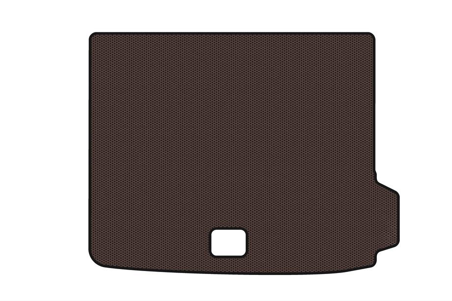 BMW X4 F26 2014–2018 Gummimatta till bagageutrymmet Carsuit V-2 (Brun) Image