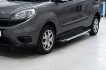 Opel Combo 2012–2018 Sidosteg RedLine V1 (2 st, aluminium) foto 1