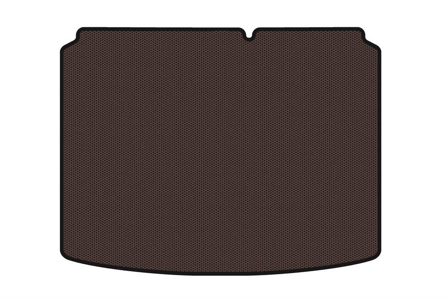 Citroen C-4 2004–2010 Gummimatta till bagageutrymmet Carsuit (Coupé, brun) Foto 1