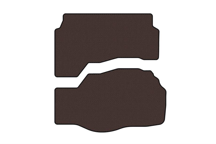 Ford Mondeo 2014–2022 Gummimatta för bagageutrymmet Carsuit (2014-2019, Sedan, Hybrid, Europa, brun) Image