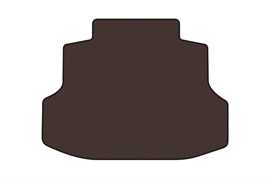 Honda Civic Sedan VII 2001–2006 Gummimatta till bagageutrymmet Carsuit (SD, brun) Image