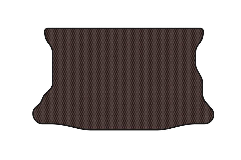 Honda FIT/Jazz 2002–2008 Gummimatta för bagageutrymmet Carsuit (2001-2008, HB, brun) Image