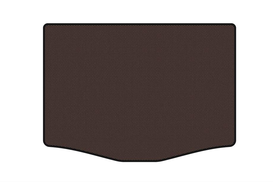 Honda FIT/Jazz 2009–2013 Gummimatta till bagageutrymmet Carsuit (HB, 5-dörrars, brun) Image