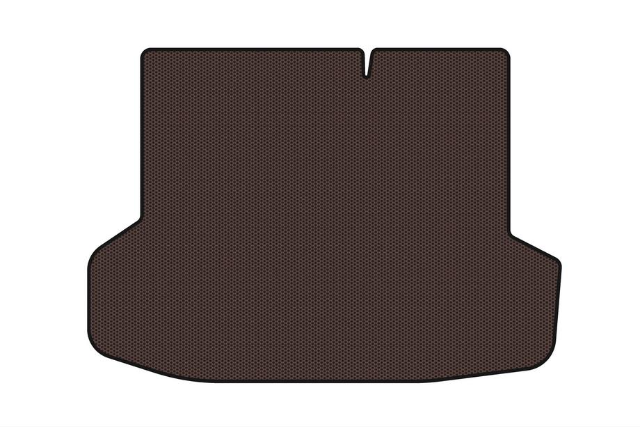 Kia Rio 2005–2011 Gummimatta till bagageutrymmet Carsuit (SD, brun) Image
