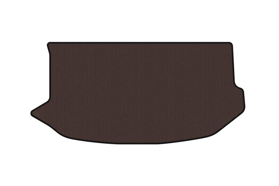 Kia Soul I 2008–2013 Gummimatta för bagageutrymme Carsuit (2008-2011, brun) Foto 1