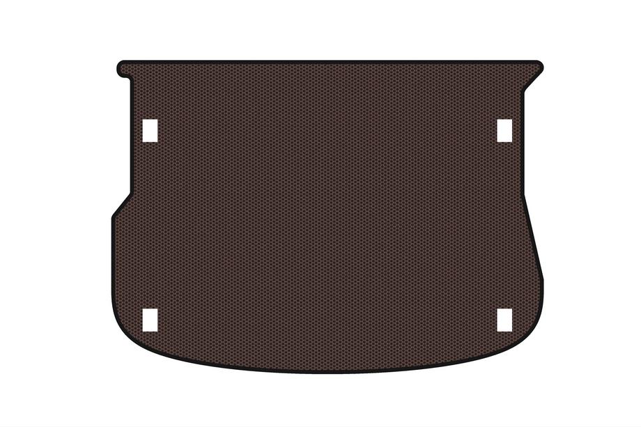 Range Rover Evoque 2012–2018 Gummimatta till bagageutrymmet Carsuit (Brun) Foto 1