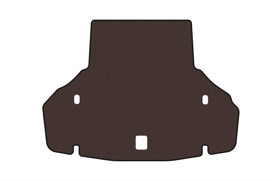 Lexus LS 2007–2017 Gummimatta till bagageutrymmet Carsuit (2007-2009, SD, ej fyrhjulsdrift, USA, brun) Foto 1