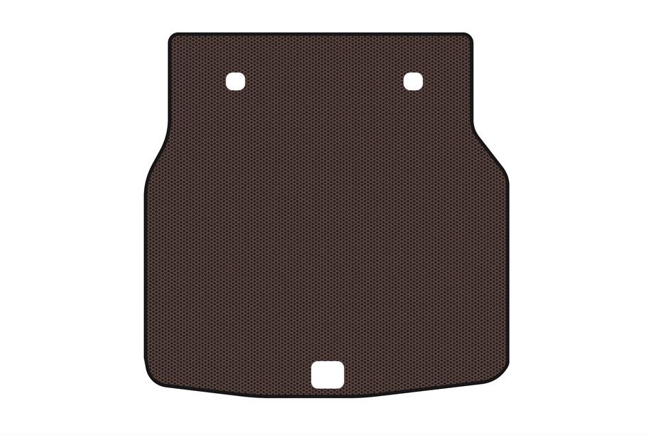Mercedes C-klass W203 2000–2007 Gummimatta till bagageutrymmet Carsuit (2001-2004 r.r, brun) Foto 1