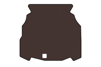 Mercedes C-klass W203 2000–2007 Gummimatta till bagageutrymmet Carsuit (SD, brun) foto 1