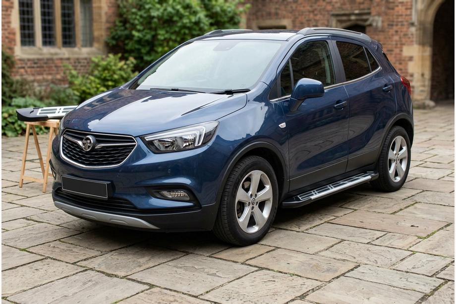 Opel Mokka 2012–2021 Sidosteg Sunrise (2 st, aluminium) Image