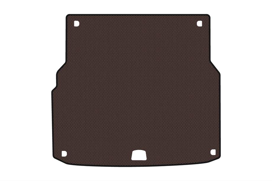 Mercedes C-class W205 2014–2021 Gummimatta till bagageutrymmet Carsuit (2014-2017, SW, brun) Image