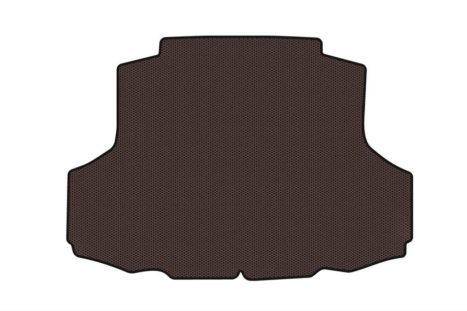 Mitsubishi Lancer 9 2004–2008 Gummimatta till bagageutrymmet Carsuit (SD, brun) Foto 1
