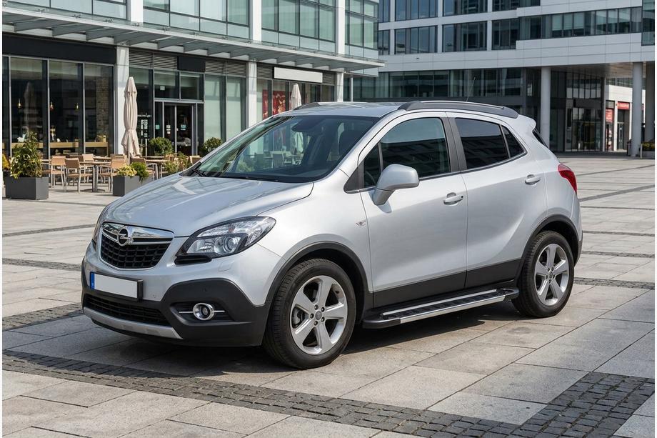 Opel Mokka 2012–2021 Sidosteg RedLine V1 (2 st, aluminium) Image