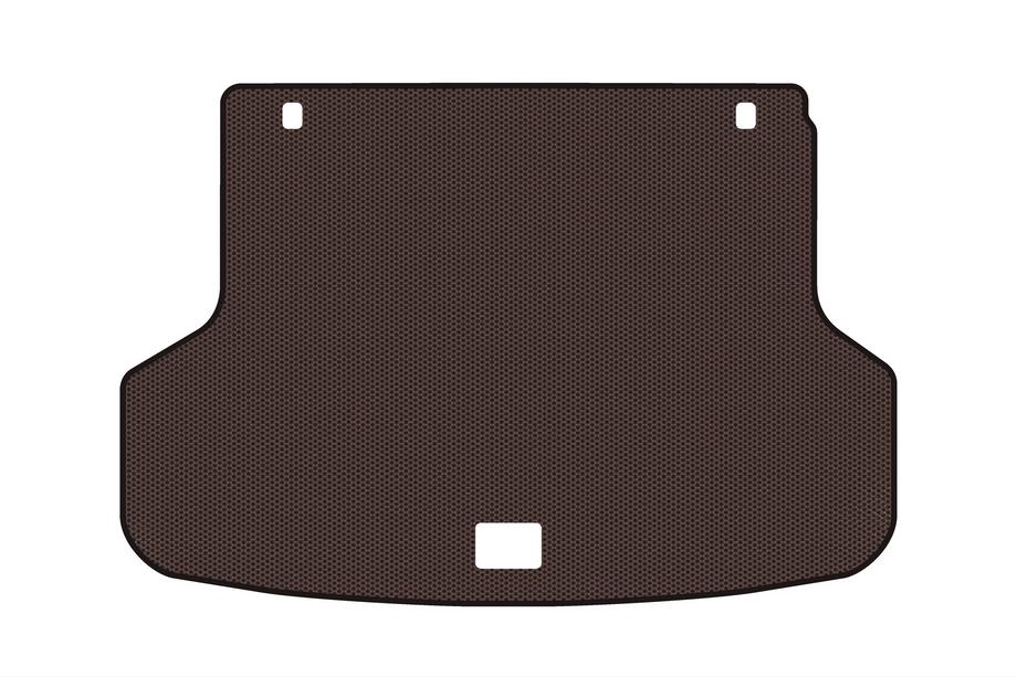 Mitsubishi Lancer 9 2004–2008 Gummimatta för bagageutrymmet Carsuit (SW, brun) Foto 1