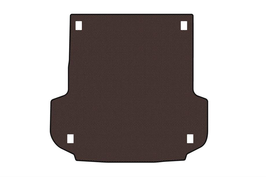 Mitsubishi Pajero Sport 2015– Gummimatta till bagageutrymmet Carsuit (Brun) Image