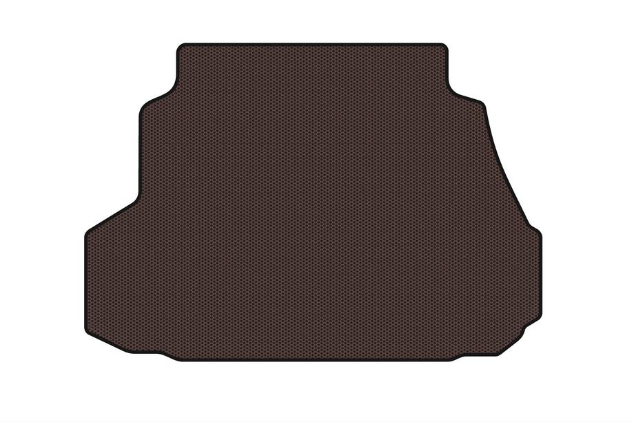 Nissan Almera N15 1995–2000 Gummimatta till bagageutrymmet Carsuit (SD, brun) Image