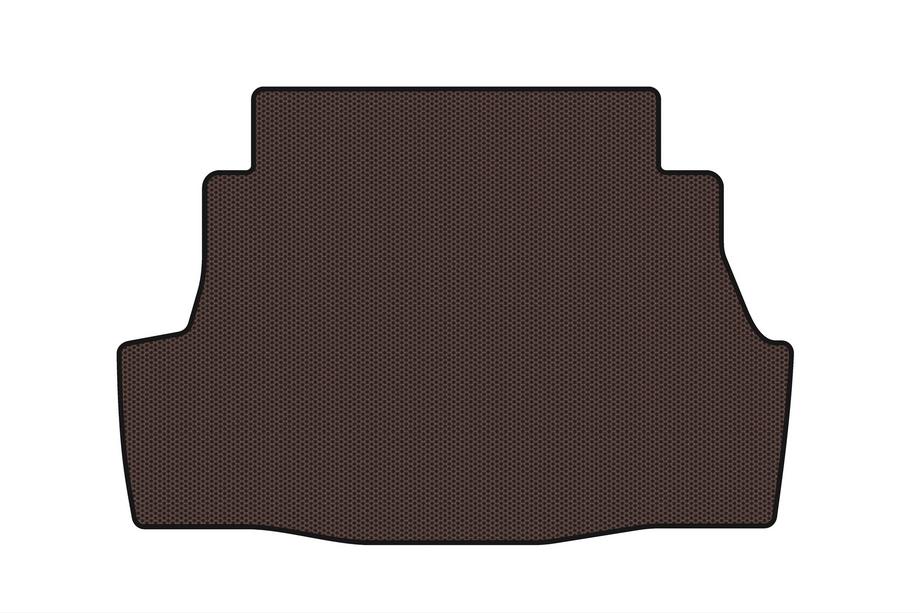 Nissan Almera B10 Classic 2006–2012 Gummimatta till bagageutrymmet Carsuit (SD, brun) Image