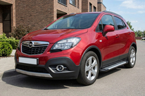 Opel Mokka 2012–2021 Sidosteg Line (2 st, aluminium) foto 1