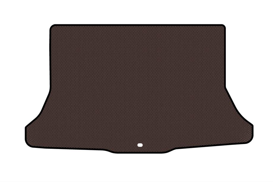 Nissan Tiida 2004–2011 Gummimatta till bagageutrymmet Carsuit (HB, brun) Image