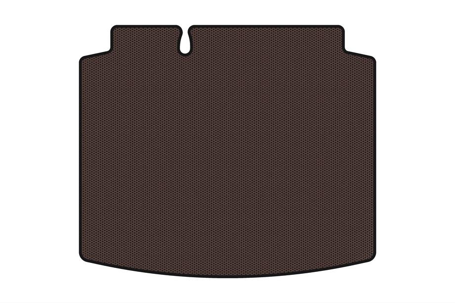 Seat Leon 2005–2012 Gummimatta till bagageutrymmet Carsuit (HB, 5-dörrars, brun) Foto 1