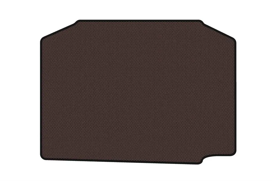 Skoda Fabia 2007–2014 Gummimatta till bagageutrymmet Carsuit (HB, brun) Image