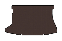 Toyota Auris 2007–2012 Gummimatta till bagageutrymmet Carsuit (HB, brun) foto 1
